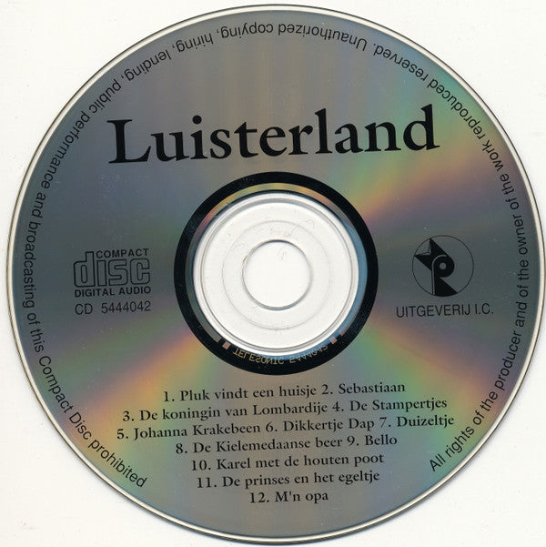Annie M.G. Schmidt : Luisterland (CD, Album)
