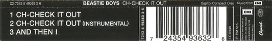 Beastie Boys : Ch-Check It Out (CD, Maxi, Copy Prot.)