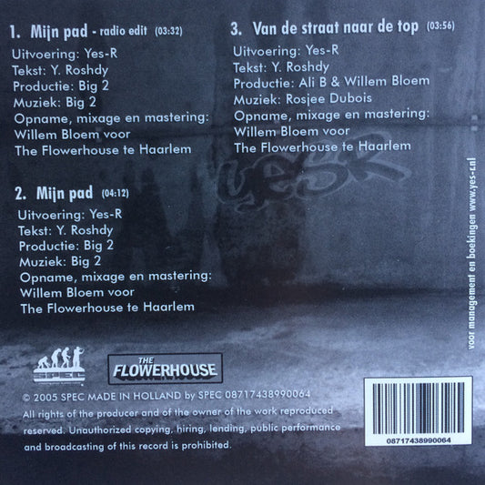 Yes-R : Mijn Pad (CD, Maxi)