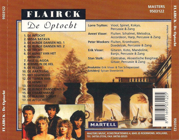 Flairck : De Optocht (CD, Album)
