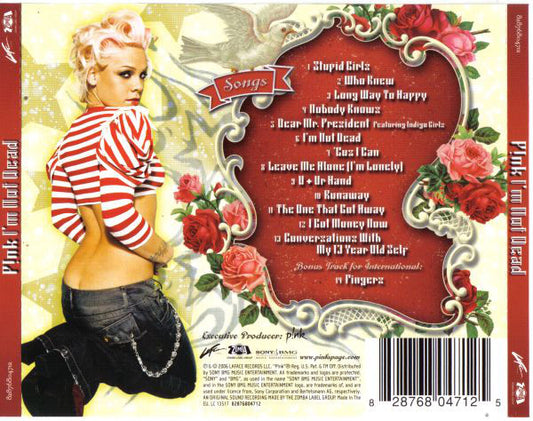 P!NK : I'm Not Dead (CD, Album)