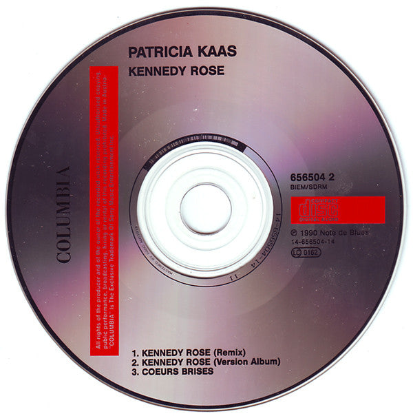 Patricia Kaas : Kennedy Rose (CD, Maxi)