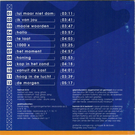 Herman & Ik : 001 (CD, Album)