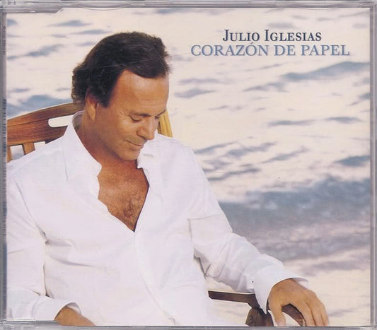 Julio Iglesias : Corazón De Papel (CD, Single, Promo)