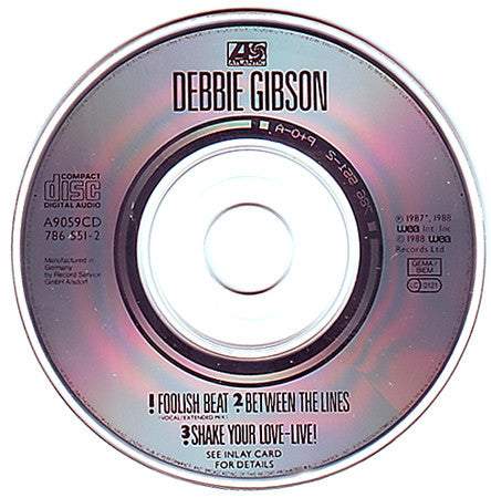 Debbie Gibson : Foolish Beat (CD, Mini, Single)