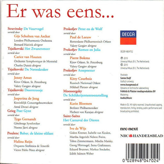 Various : Er Was Eens... (11xCD, RE + Box, Comp)