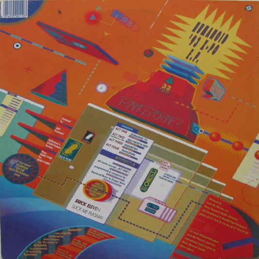 Tranceformer : Humanoid '93 X-Po EP (12", EP)