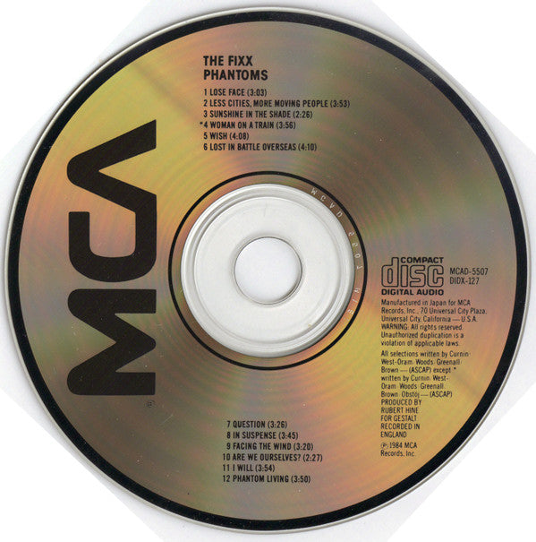 The Fixx : Phantoms (CD, Album)