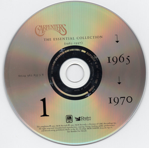 Carpenters : The Essential Collection (1965 - 1997) (4xCD, Comp, RE)
