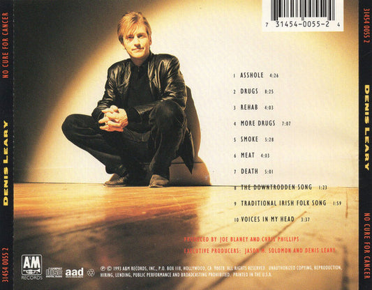 Denis Leary : No Cure For Cancer (CD, Album)
