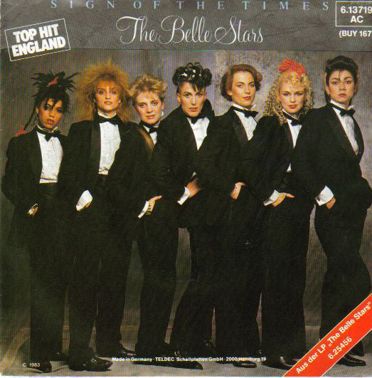 The Belle Stars : Sign Of The Times (7", Single)