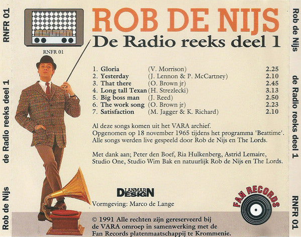 Rob de Nijs : De Radio Reeks Deel 1 (CD)