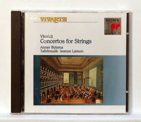 Antonio Vivaldi, Anner Bylsma, Tafelmusik Baroque Orchestra, Jeanne Lamon : Concertos For Strings (CD, Album)