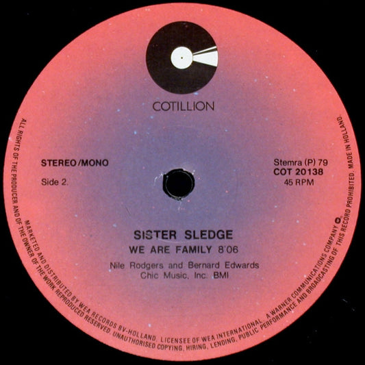 Sister Sledge : He's The Greatest Dancer / We Are Family (12", Maxi)