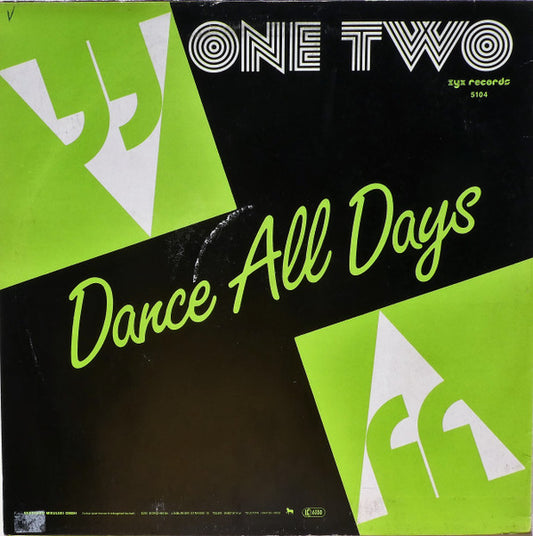 One, Two : Dance All Days (12")