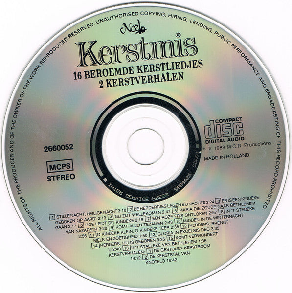 T.V. Kinderkoor o.l.v. Iet van der Velde / Aart Staartjes : Kerstmis (CD, RE)