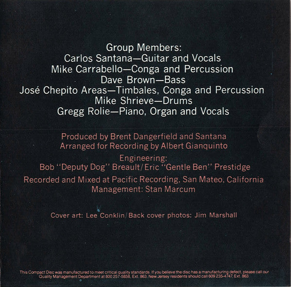 Santana : Santana (CD, Album, RE, RP)