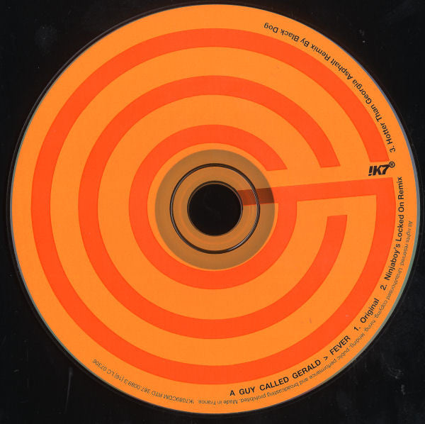 A Guy Called Gerald : Fever (CD, Single)