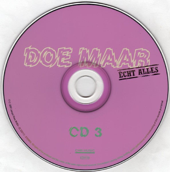 Doe Maar : Écht Alles (3xCD, Comp)