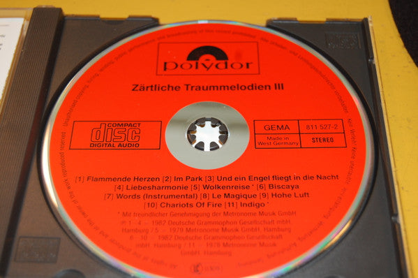 Various : Zärtliche Traummelodien Folge 3 (CD, Comp, Red)