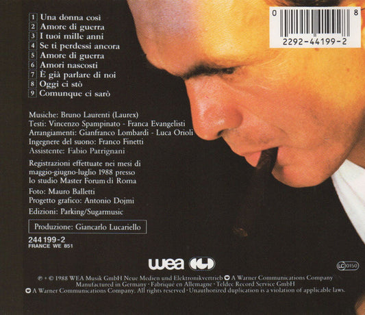 Riccardo Fogli : Amore Di Guerra (CD, Album)