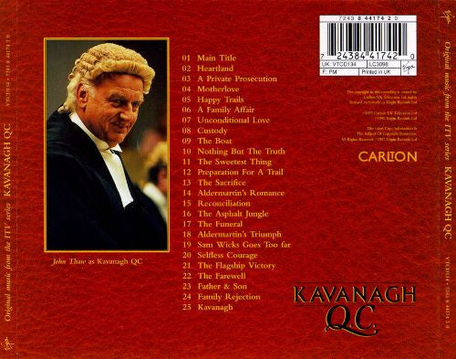 Anne Dudley And John Keane (3) : Kavanagh Q.C. (Original Music From The ITV Series) (CD, Album)