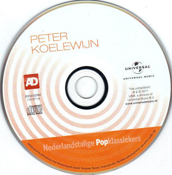 Peter Koelewijn : Nederlandstalige Popklassiekers (CD, Comp)