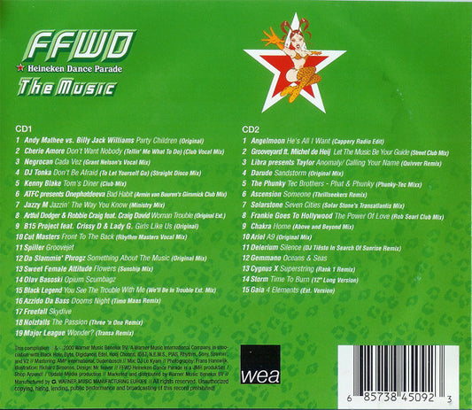 Various : Fast Forward Heineken Dance Parade - The Music (2xCD, Mixed)