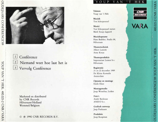Youp van 't Hek : Oudejaars Conférence'89 (CD, Album)
