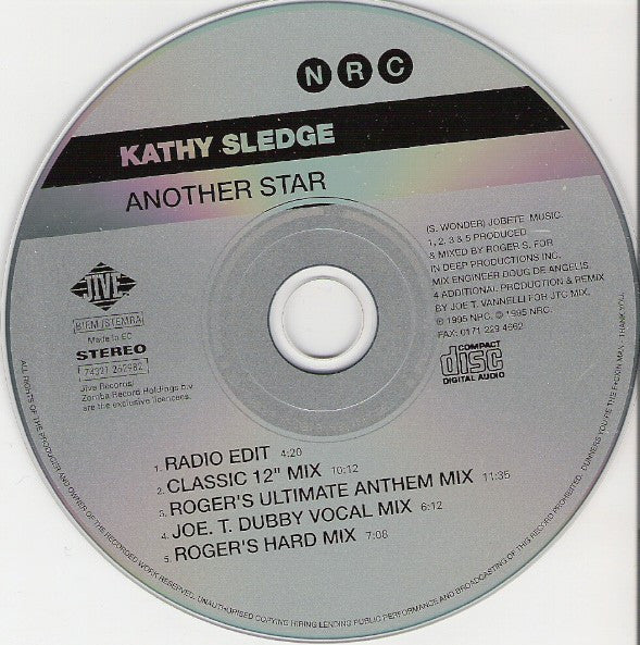 Kathy Sledge : Another Star (CD, Maxi)