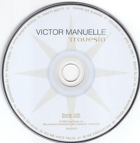 Victor Manuelle : Travesia (CD, Album)