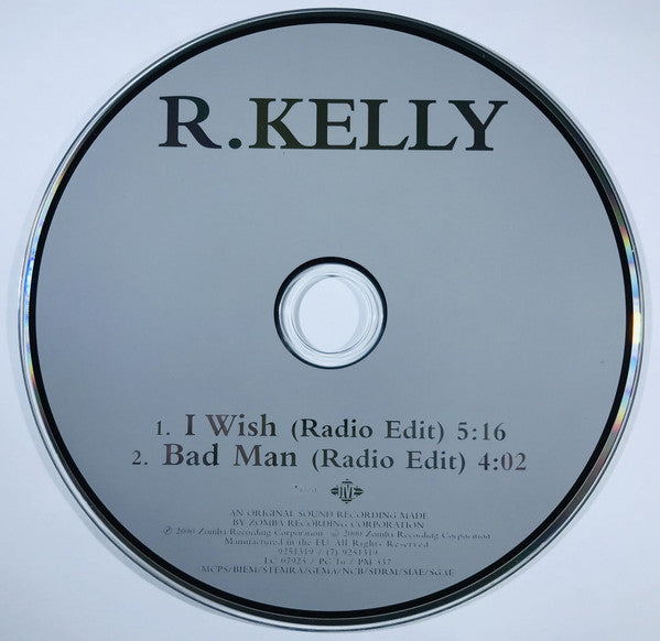 R. Kelly : I Wish (CD, Single)