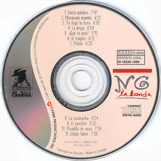 NG La Banda : Simplemente Lo Mejor De... (CD, Comp, RM)