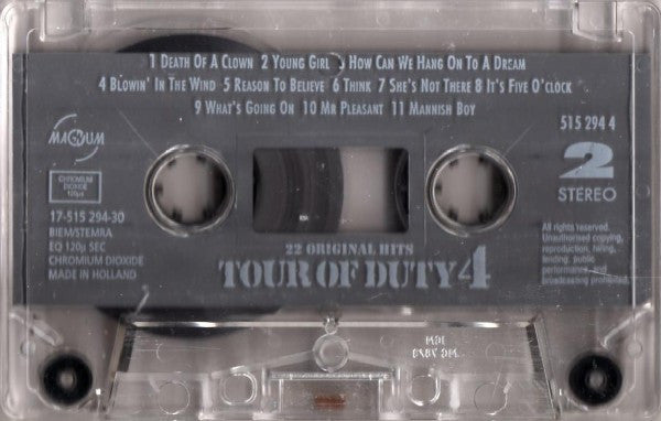 Various : Tour Of Duty 4 (Cass, Comp)