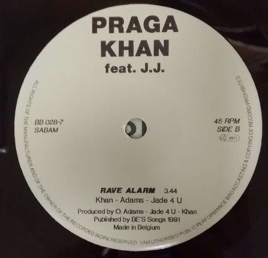 Praga Khan : Rave Alarm (7")
