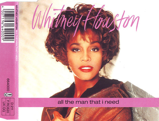 Whitney Houston : All The Man That I Need (CD, Maxi)
