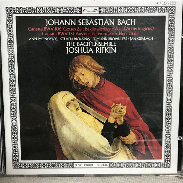 Johann Sebastian Bach, The Bach Ensemble, Joshua Rifkin : Cantatas 106 & 131 (CD)