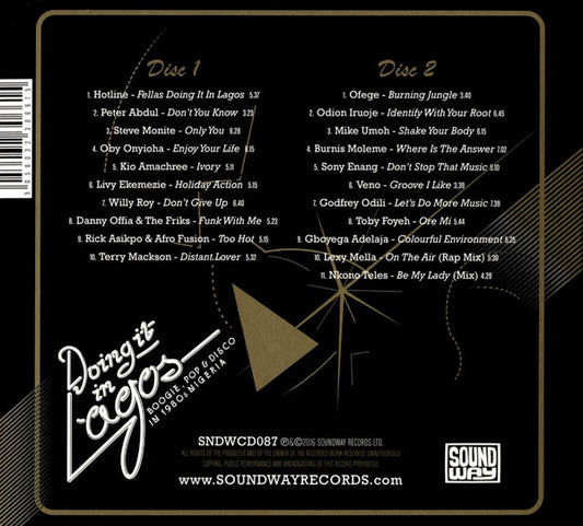 Various : Doing It In Lagos (Boogie, Pop & Disco In 1980s Nigeria) (2xCD, Comp)