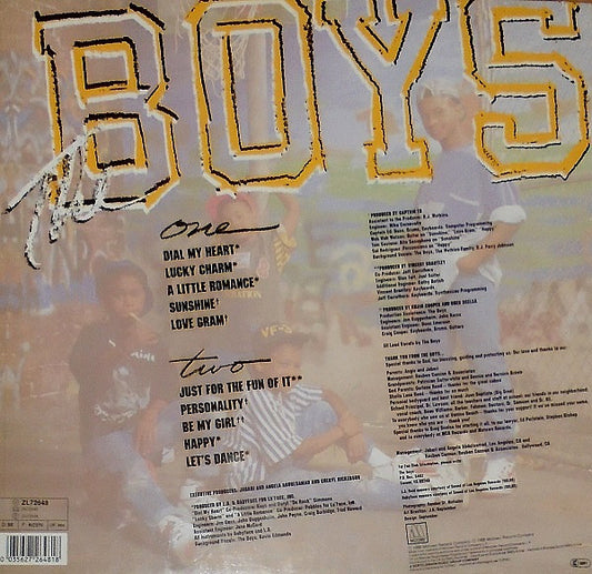 The Boys : Messages From The Boys (LP, Album)