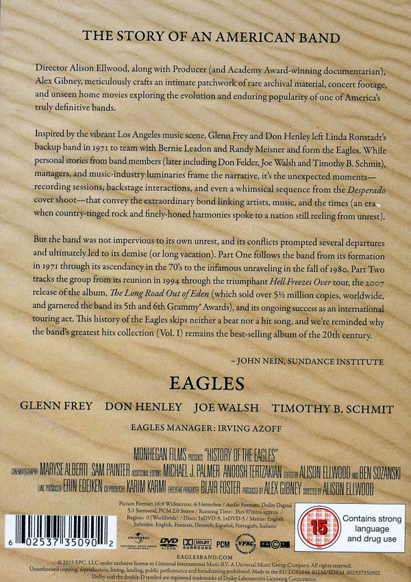Eagles : History Of The Eagles (2xDVD-V, PAL)