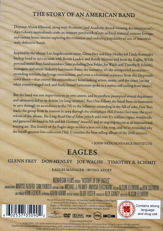 Eagles : History Of The Eagles (2xDVD-V, PAL)