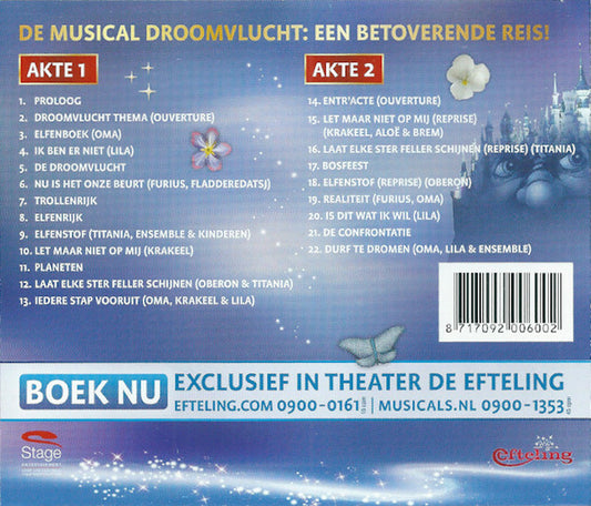 "Droomvlucht" Ensemble : De Musical Droomvlucht: Een Betoverende Reis (Het Castalbum) (CD, Album)