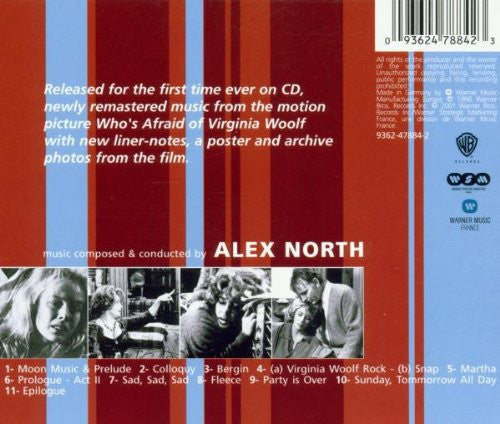 Alex North : Who's Afraid Of Virginia Woolf? (Original Music From The Motion Picture) (CD, Album, RE, RM)