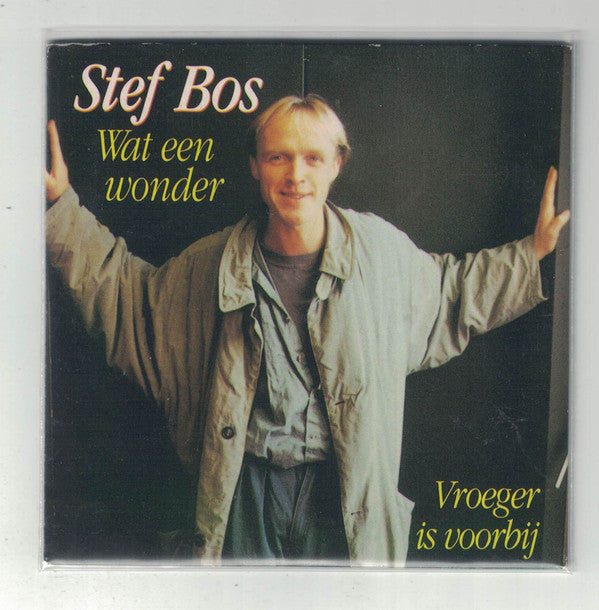 Stef Bos : Wat Een Wonder (CD, Single, Car)