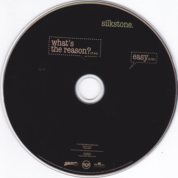 Silkstone : What's The Reason (CD, Single, Car)