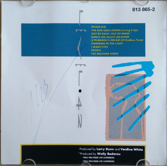 Level 42 : Standing In The Light (CD, Album)