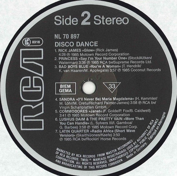 Various : Disco Dance (LP, Comp)