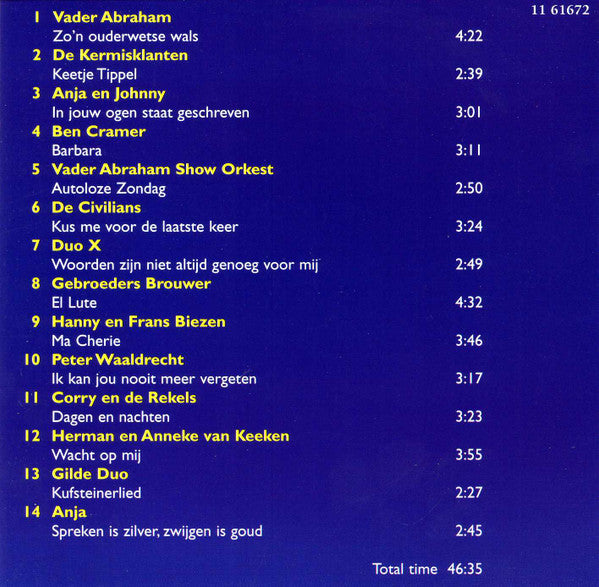 Various : 14 Heerlijke Hollandse Hits (CD, Comp)