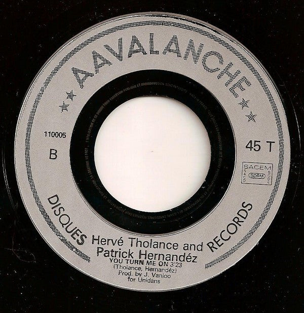 Patrick Hernandez And Hervé Tholance : Back To Boogie (7", Single)