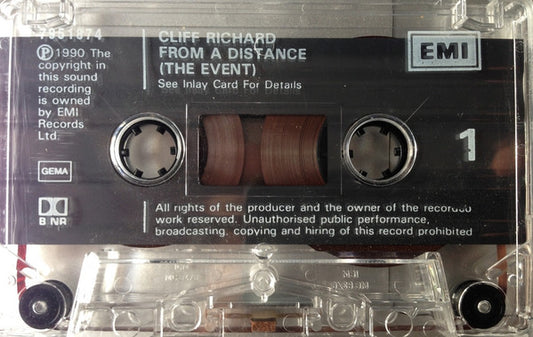 Cliff Richard : From A Distance ***** The Event (Cass, Album)